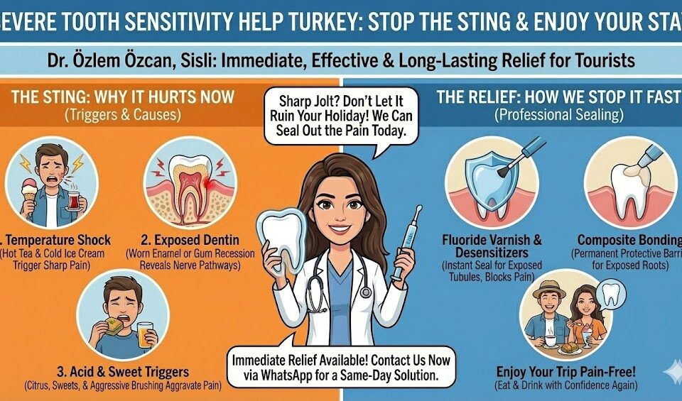 severe tooth sensitivity help turkey