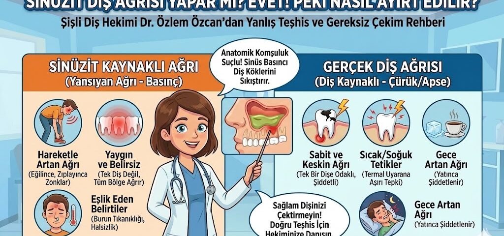 sinüzit diş ağrısı yapar mı