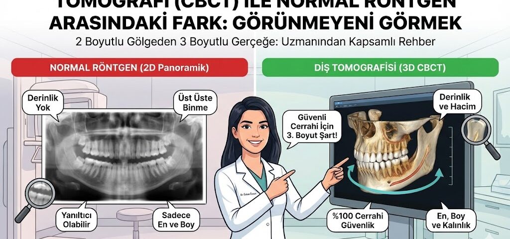 tomografi ile normal röntgen arasındaki fark