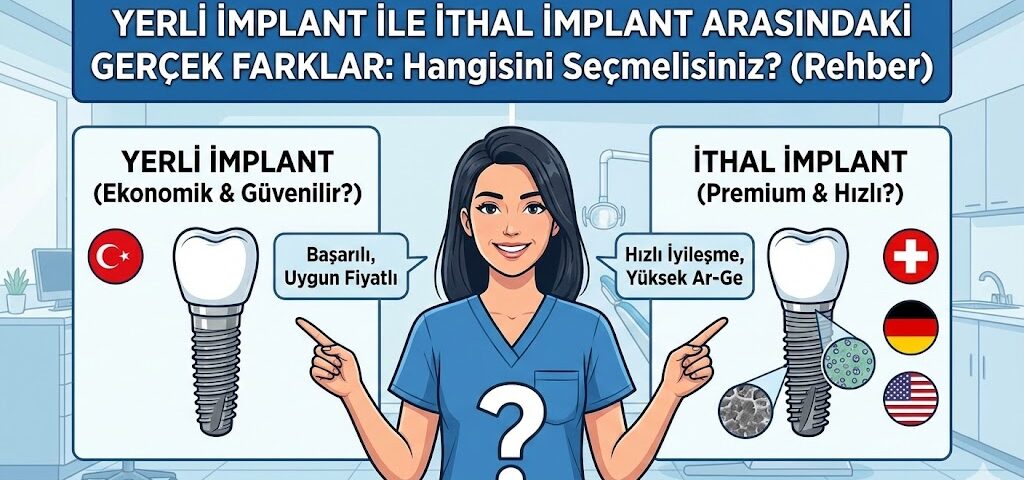 yerli implant ile ithal implant arasındaki farklar