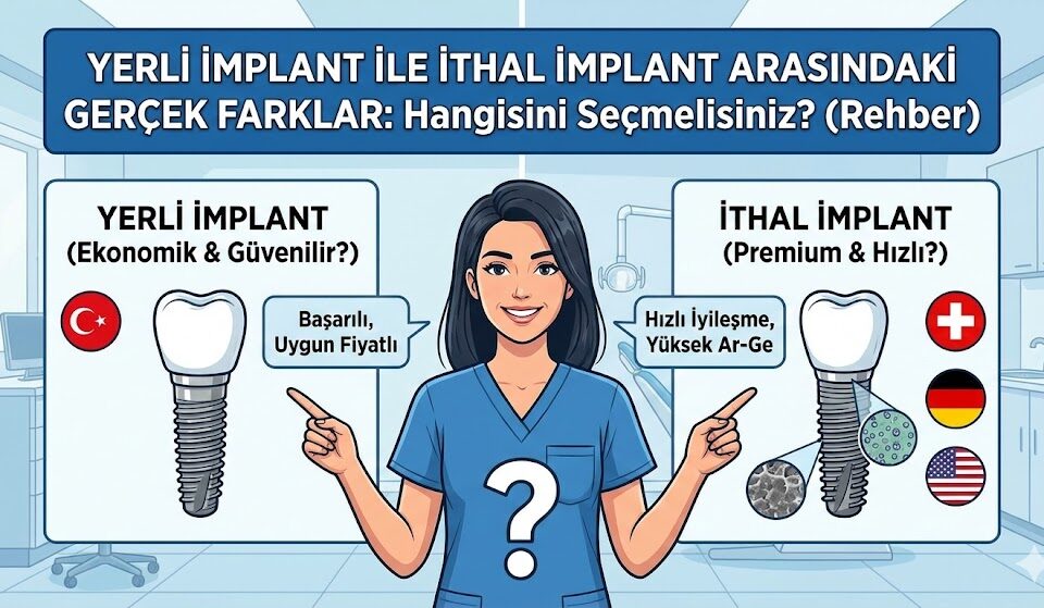 yerli implant ile ithal implant arasındaki farklar