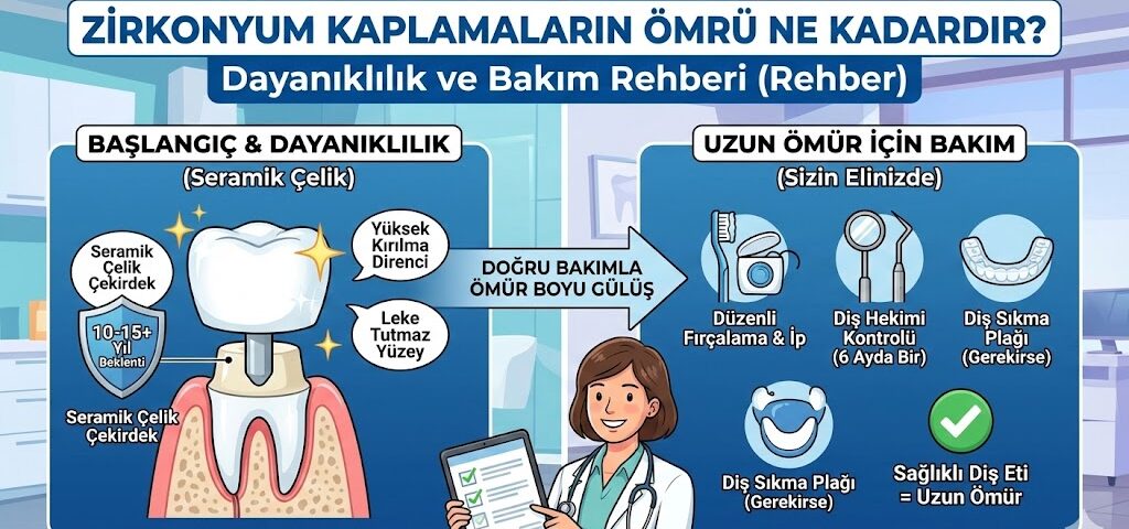 Zirkonyum Kaplamaların Ömrü Ne Kadardır