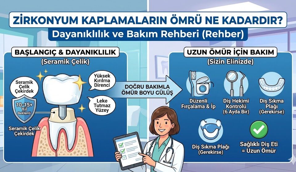Zirkonyum Kaplamaların Ömrü Ne Kadardır