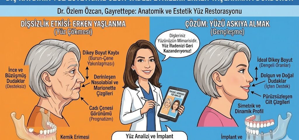 Diş Kaybının Yüz Estetiğine Uzun Vadeli Etkileri