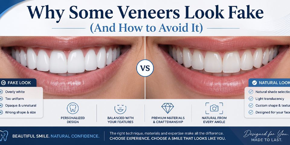 Why Some Veneers Look Fake (And How to Avoid It)