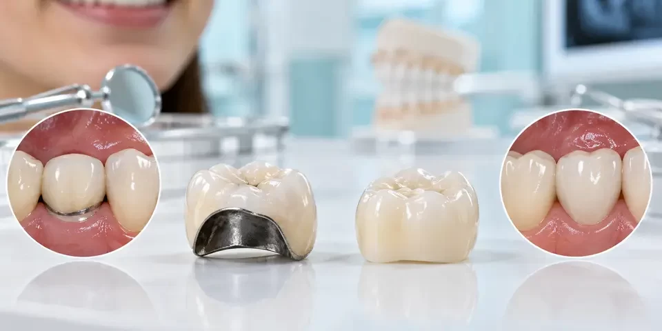 Zirkonyum ve Metal Destekli Porselen Arasındaki Farklar