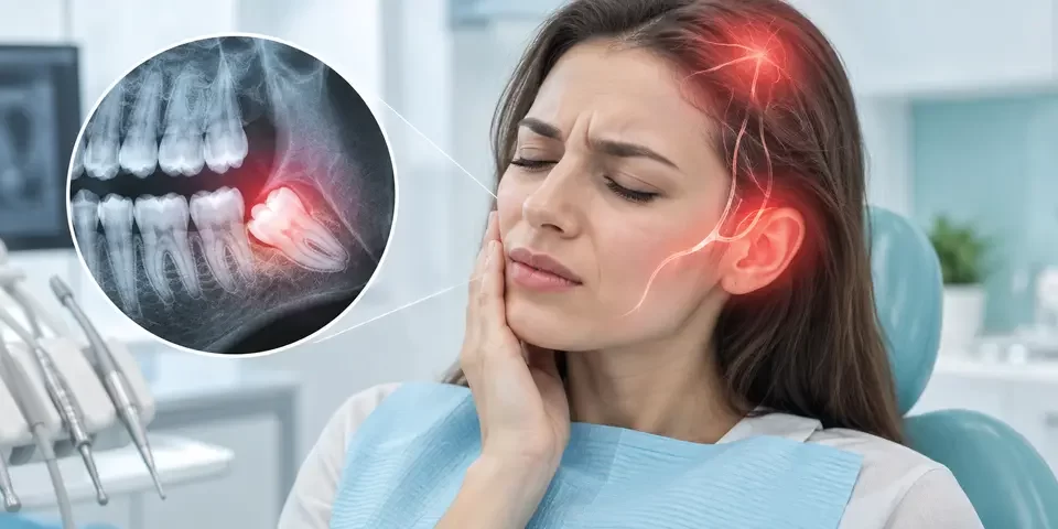 20’lik Diş Ağrısı Kulağa ve Başa Vurur mu?